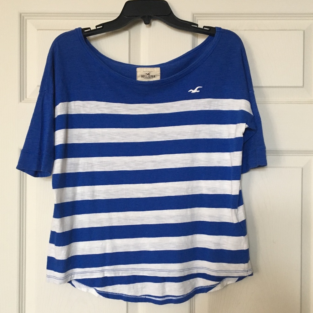 Short Sleeve Striped Hollister Shirt